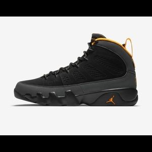 Brand new Air Jordan University Gold retro 9s